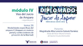 Martes 17 de mayo de 2022 Diplomado quotJuicio de Amparoquot edición 2022 Módulo IV [upl. by Raymonds975]