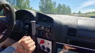 BMW E36 with saab B204 GTX2871R 980cc E85 tuned by AE [upl. by Rosamund876]