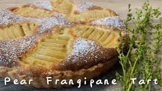 Pear Frangipane Tart [upl. by Presber]