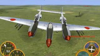 │GamePlay 2│IL2 1946 P38L vs Ju88 B17 B24 and Boats over Balaton Hun  Balatoni harc [upl. by Monjo]