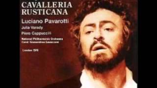 Pavarotti O Lola chai di latti la cammisawmv [upl. by Salokcin]