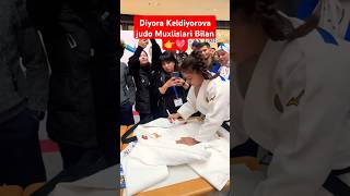 Diyora Keldiyorova judo Muxlislari Bilan diyorakeldiyorova ViralShorts rek reels judo trending [upl. by Elacsap]