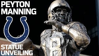 Peyton Manning I Will Always Be A Colt  Peyton Manning Statue Ceremony  NFL Legend [upl. by Bert]