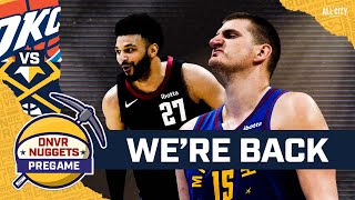 What to watch for as Jokic amp the Nuggets open the regular season  DNVR Nuggets Pregame [upl. by Ardel764]