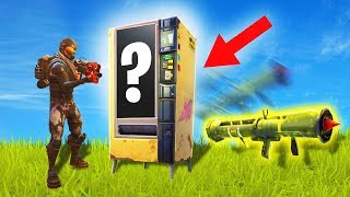 NEW VENDING MACHINE IN FORTNITE [upl. by Odnomyar]