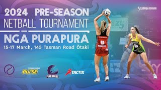 NETBALL LIVE  Queensland Firebirds Vs Tactix Live Stream  ANZ Primiership Pre Season 2024 Live [upl. by Lebna]