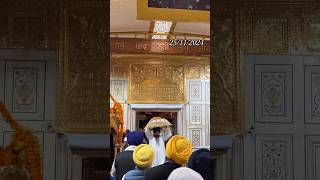 Sukhasan Shri Granth Sahib Harmandir Sahib Goldentemple Amritsar shorts viralshorts youtubeshorts [upl. by Urion793]