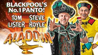 Aladdin Pantomime 20234  Blackpool Grand Theatre [upl. by Josephine]