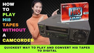 How to Play Hi8 Tapes Without a Camcorder [upl. by Nelda784]