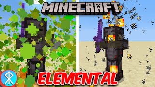 Minecraft ELEMENTAL BOSS ATTACK Command Tutorial [upl. by Ilona]