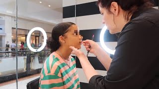 I Got A Makeover At Sephora  Azlia Williams [upl. by Aisena]