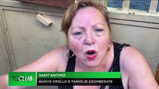 SantAntimo voragine in via Padre Antonino famiglie sgomberate [upl. by Assilim]