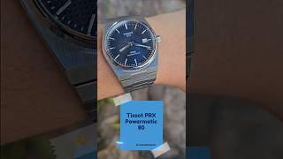 Tissot PRX Powermatic 80 wotd watchreview watch watchoftheday tissot tissotprx swissmade [upl. by Ettedo]