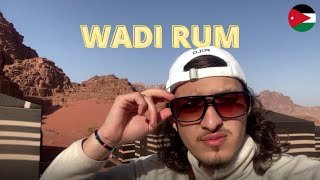 24h dans le désert Jordanie je dors sur MARS  vlog 44 🇯🇴 [upl. by Edrea]