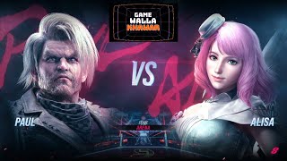 Paul Phoenix vs Alisa Combat 💥 Ultra Hard Mode  Tekken Ultimate Fightquot [upl. by Neda]