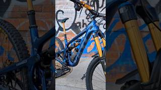 Yeti SB160 Turq  Sram X0 Eagle AXS  Fox Factory 38 Grip  TRP DHR Evo Gold shorts mtb cycling [upl. by Otreblig]