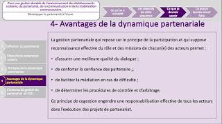 l2 S2 3 gestion durable de lenvironnement etablissements scolaires partenariat [upl. by Gordan]