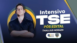 Intensivo TSE  Gestão de Contratos  Thallius Moraes [upl. by Oninrutas559]