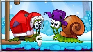 Ślimak Bob 6 Zimowa Opowieść  Snail Bob 6 Winter Story  Gry Online [upl. by Revolc786]