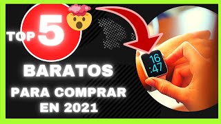 ⌚🚀5 Mejores SMARTWATCH BARATOS Y BUENOS para comprar en 2021 RELOJES INTELIGENTES economicos☢ [upl. by Alhan]