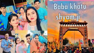 khatu shyam mandir 🙏 trip✌️with family 🥰खाटू श्याम मंदिर  Muskan thakur MTR youtube vlog [upl. by Woolcott]