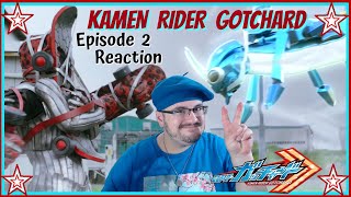 REACTION Kamen Rider Gotchard  Episode 2 “Pursuit Alchemy Skebows” [upl. by Swigart]