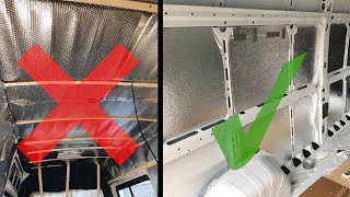 You DON’T need vapour barriers  Gas Free Ducato Build Episode 6 [upl. by Ataymik46]