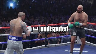 Brand New Undisputed PS5 Gameplay Trying To Beat Usyk Using Fury On The Hardest Difficulty [upl. by Wollis]