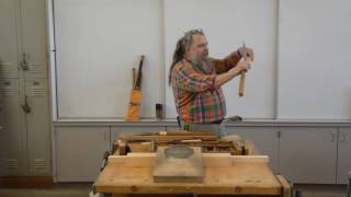 Jay Van Arsdale teaching about japanese style tools and carpentery part 13 [upl. by Xerxes447]