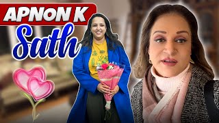 Apnon Kay Saath 🥰  Bushra Ansari Vlogs [upl. by Edwina]