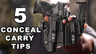 5 Conceal Carry Tips I Wish I Knew [upl. by Kurt]