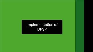 Implementation of DPSP  Indian Polity  UPSC [upl. by Naitsirk340]