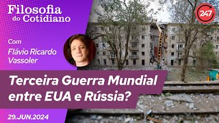 Filosofia do cotidiano com Vassoler  Terceira Guerra Mundial entre EUA e Rússia [upl. by Jaehne]