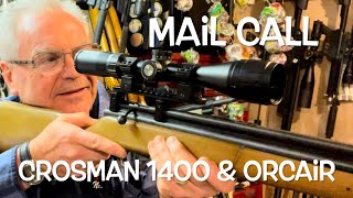 Mail call Orcair scope 1791 EDC leather Crosman 1400 scope mount amp a lot more [upl. by Sibella]