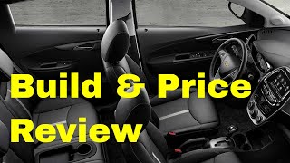 2019 Chevrolet Spark Configurations  2LT CVT Build amp Price Review Colors Interior Features [upl. by Erdnaid]