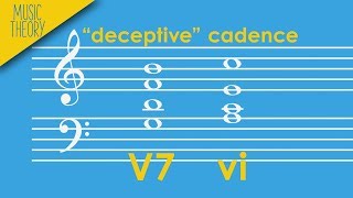 What is a Deceptive Cadence  Music Theory Crash Course [upl. by Yarrum]