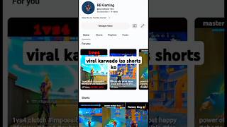 viral karwado iss shorts ko trending foryou shorts trendingshortsgarenafreefire freefireshorts [upl. by Cheffetz]