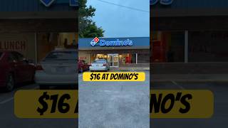 i Spent 16 at Domino’s🫣 dominos shorts foodie pizza [upl. by Anna478]