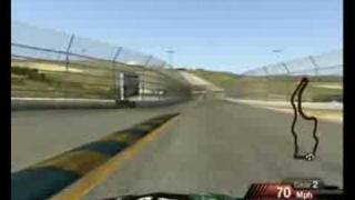 A lap in Infineon Raceway  Nascar 09 [upl. by Meadows]