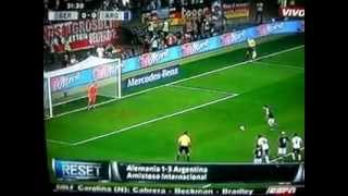 Alemania Vs Argentina 13 Amistoso Internacional 2012 Resumen 15082012 [upl. by Brig]