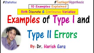 How to Remember TYPE 1 and TYPE 2 Errors [upl. by Bamby]