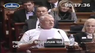 Seselj sprda naprednjake zbog protestanatasmeh do suza [upl. by Ratna]