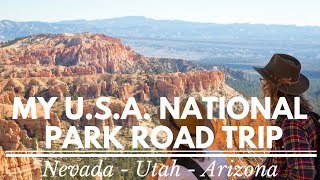 ITINERARIO PARCHI NAZIONALI DELLOVEST  VIDEO  USA ROAD TRIP  Dal Bryce al Grand Canyon [upl. by Aihtekal]