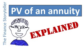 Present value of an annuity [upl. by Neirad]