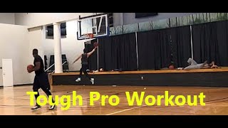 This pro basketball workout was INSANE [upl. by Goldstein71]