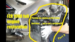 Yamaha FZR 1000 Exup Full engine restoration Part 9 [upl. by Ednew]