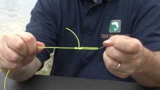 Fishing Knots How to Tie an Improved Clinch Knot [upl. by Delija]