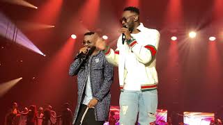 Dadju feat Fally Ipupa quotTrouvez la moiquot et jaloux remix Live Bercy 2020 [upl. by Lehcear]