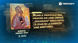 Sfântul Proroc Isaia – 9 mai Sinaxar [upl. by Miles519]