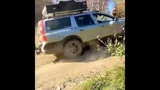 Lifted Volvo XC70 off road hill climb [upl. by Ettenirt]